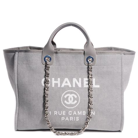 chanel deauville bag price|Chanel deauville canvas tote bag.